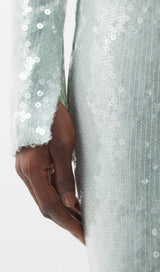 ETTELE MAXI DRESS IN LIGHT MINT Party Dress styleofcb 