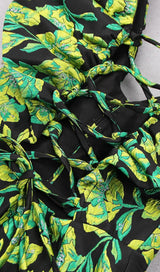 V NECK JACQUARD MINI DRESS Dresses styleofcb 