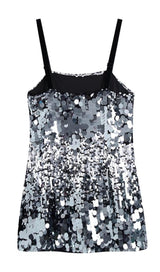 SEQUIN SHINY BANDAGE MINI DRESS Dresses styleofcb 