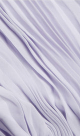 PLEATED CHIFFON MINI DRESS IN LAVENDER styleofcb 