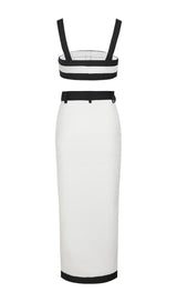 BANDAGE MAXI DRESS TWO PIECE SET Dresses styleofcb 