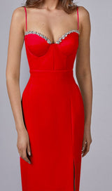 STRAPPY SLIM MIDI DRESS DRESS styleofcb 