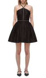 DIAMOND CHAIN DRESS IN WHITE Dresses styleofcb XS BLACK 