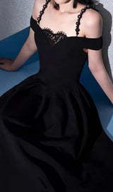 BANDAGE BACKLESS MAXI DRESS IN BLACK Dresses styleofcb 