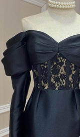 STRAPLESS LACE MIDI DRESS Dresses styleofcb 