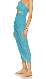 ONE SHOULDER SPARKLING SWIMSUIT styleofcb 