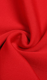 BANDAGE MIDI DRESS IN RED Dresses styleofcb 