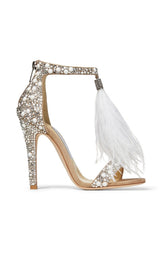 FEATHER PEARL STILETTO HIGH HEELS Shoes styleofcb 