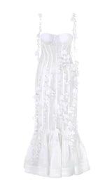 FLOWER MERMIAID MAXI DRESS Dresses styleofcb 