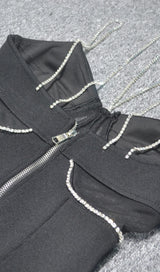 SLEEVELESS MAXI DRESS IN BLACK styleofcb 