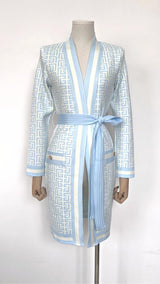 LONG SLEEVES PATTERN COAT styleofcb 