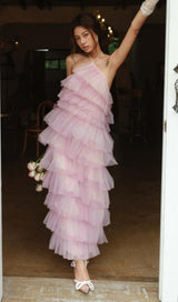 FRINGED BACKLESS MAXI DRESS Dresses styleofcb 