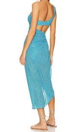 ONE SHOULDER SPARKLING SWIMSUIT styleofcb 