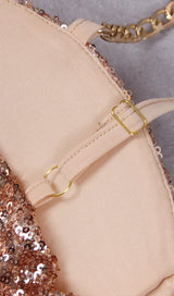 GLITTER STRAPPY JUMPSUIT IN GOLD DRESS STYLE OF CB 