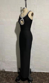 CTYSTAL MAXI DRESS IN BLACK Dresses styleofcb 