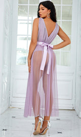 GAUZE BANDAGE MINI DRESS IN PURPLE Dresses styleofcb 