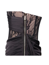 CORSET SATIN PLEATED MAXI DRESS IN BLACK DRESS STYLE OF CB 