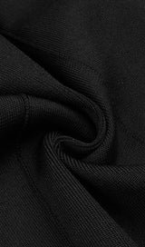 BANDAGE-STYLE HOLLOWED-OUT SHEATH DRESS IN BLACK styleofcb 