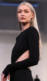 LONG SLEEVES JUMPSUIT IN BLACK Dresses styleofcb 