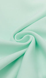 STRAPLESS CORSET MIDI DRESS IN SEAFOAM GREEN DRESS styleofcb 