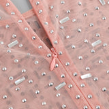 SEQUIN LACE PERSPECTIVE DRESS IN PINK DRESS styleofcb 