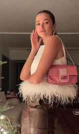 FEATHER TOPS IN LAVENDER Clothing styleofcb 