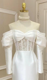 STRAPLESS LACE MIDI DRESS Dresses styleofcb 