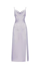 BANDAGE STRAP MIDI DRESS IN PURPLE Dresses styleofcb 