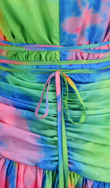 MIXED FLORA SLEEVELESS MAXI DRESS DRESS styleofcb 