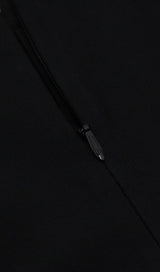 HALTER MESH MIDI DRESS IN BLACK DRESS styleofcb 