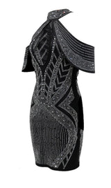 OFF THE SHOULDER HALTER MINI DRESS Dresses styleofcb 