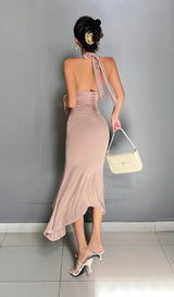 STRAPLESS BODYCON MIDI DRESS Dresses styleofcb 