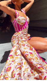 FLORAL JACQUARD MINI DRESS Dresses styleofcb 