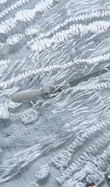 SHINY FRINGED BANDAGE MINI DRESS Dresses styleofcb 