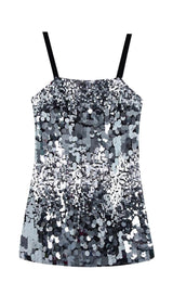 SEQUIN SHINY BANDAGE MINI DRESS Dresses styleofcb 