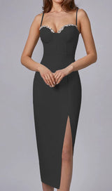 STRAPPY SLIM MIDI DRESS DRESS styleofcb 