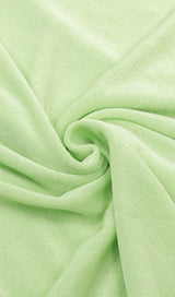 FLORA SLEEVELESS BANGAGE MAXI DRESS IN OLIVE GREEN DRESS styleofcb 