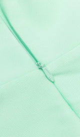 STRAPLESS CORSET MIDI DRESS IN SEAFOAM GREEN DRESS styleofcb 