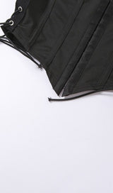 A small vest with a halter hook.