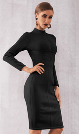 BLACK BANDAGE BASE DRESS styleofcb 