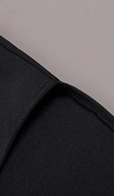 ASYMMETRIC DIAMOND HIGH-LOW DRESS IN BLACK DRESS STYLE OF CB 