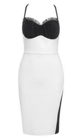 BANDAGE MIDI DRESS IN WHITE Dresses styleofcb 