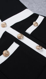 BANDAGE MINI DRESS IN BLACK Dresses styleofcb 