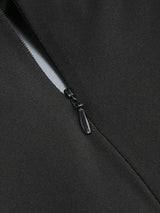 BANDEAU DRAPE MAXI DRESS IN BLACK DRESS styleofcb 