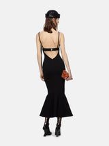 STRAPLESS STRAPY SLIM MAXI DRESS IN BLACK Dresses styleofcb 
