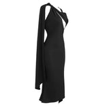 BACKLESS CUT OUT CORSET DRESS IN BLACK DRESS styleofcb 