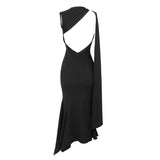 BACKLESS CUT OUT CORSET DRESS IN BLACK DRESS styleofcb 
