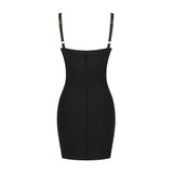 CUT OUT BANDAGE MINI DRESS IN BLACK DRESS styleofcb 