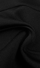 BIKINI KNIT JUMPSUIT IN BLACK DRESS STYLE OF CB 