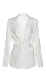 BLACK CUT OUT CASUAL SUIT TOP styleofcb 